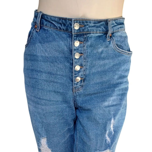 8178....Wild Fable Straight Leg Jeans Size 18, 25" Inseam, 12" Rise
