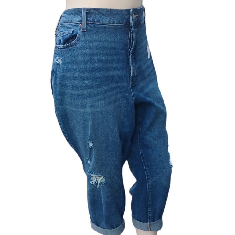 654740...Old Navy High-Rise Curvy  Straight Size 47" Waist, 26"Inseam 12"Rise