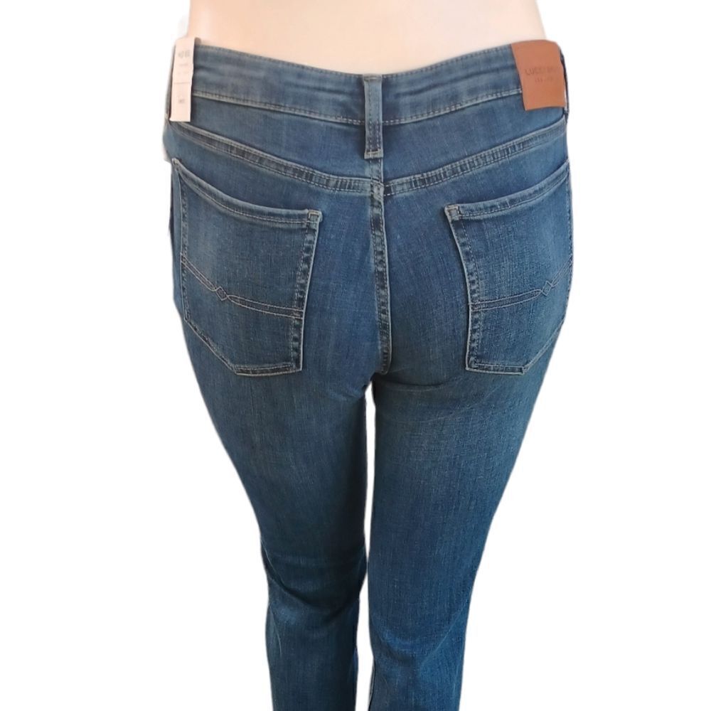 63885....Lucky Brand Mid Rise Straight Size 10/30, 9 1/2"Rise