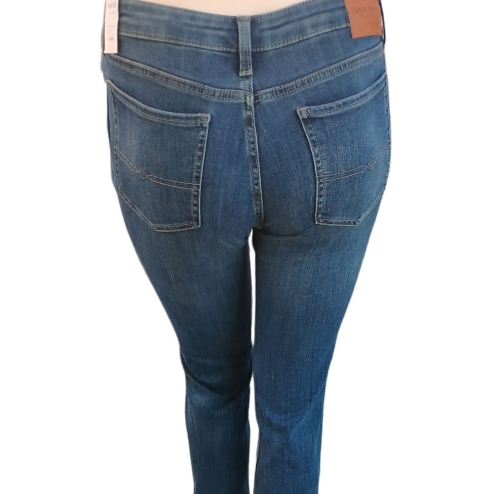 63885....Lucky Brand Mid Rise Straight Size 10/30, 9 1/2"Rise