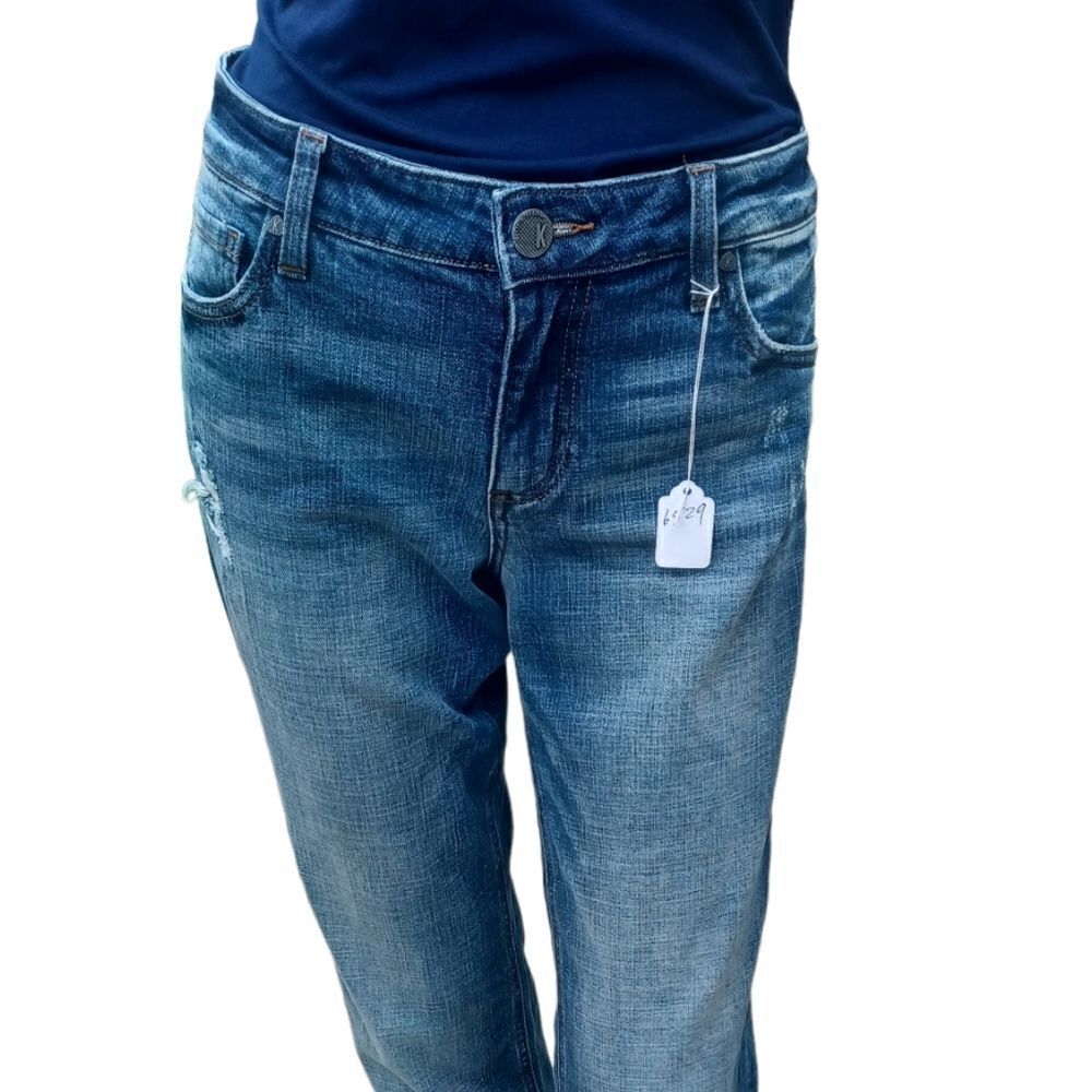 652939....Kut from the Kloth Straight leg Jeans Size 6 W30" 25"Inseam 8"Rise