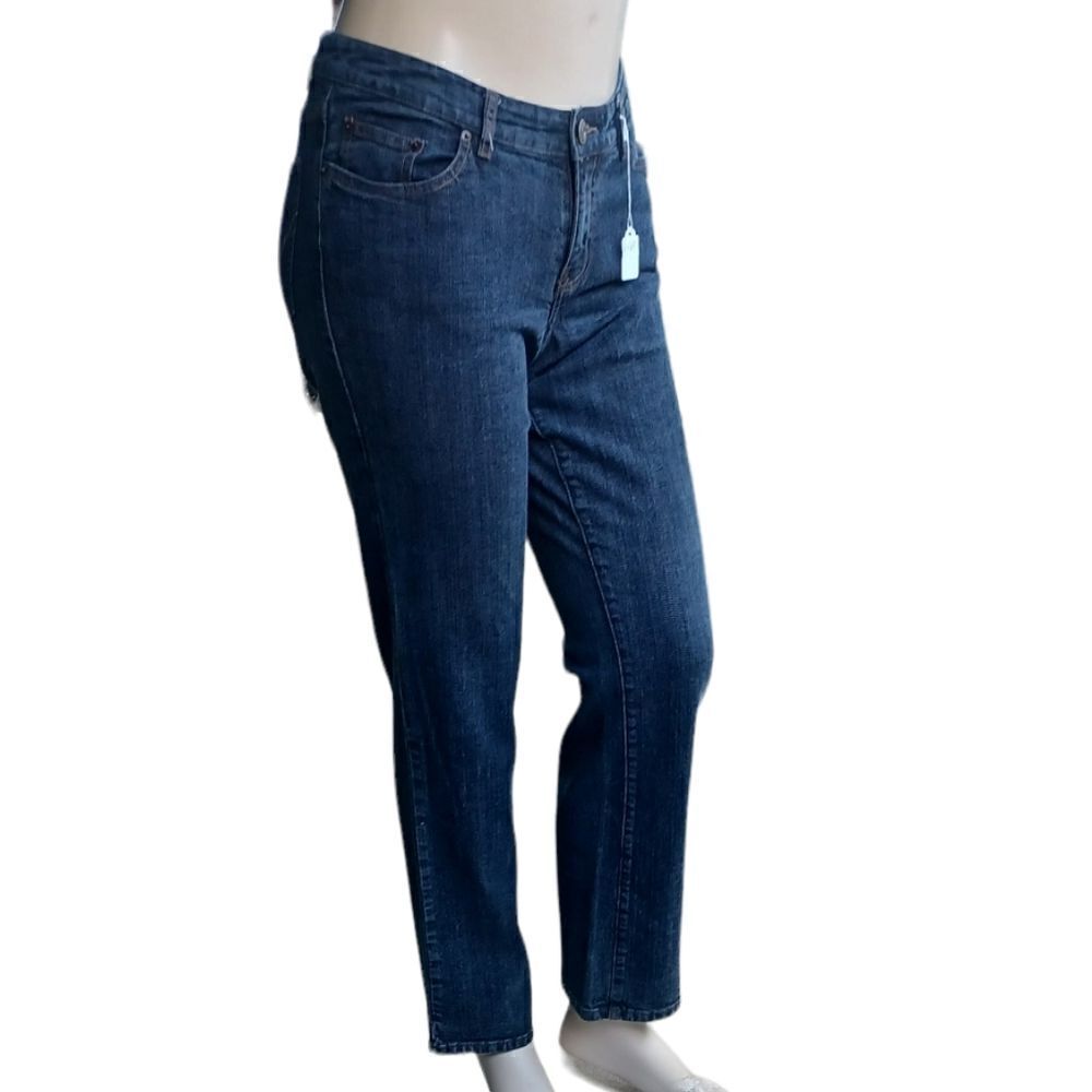 646917....Venezia Stretch Bootcut Jeans Size 1 Avg, W30" 30"Inseam 10"Rise