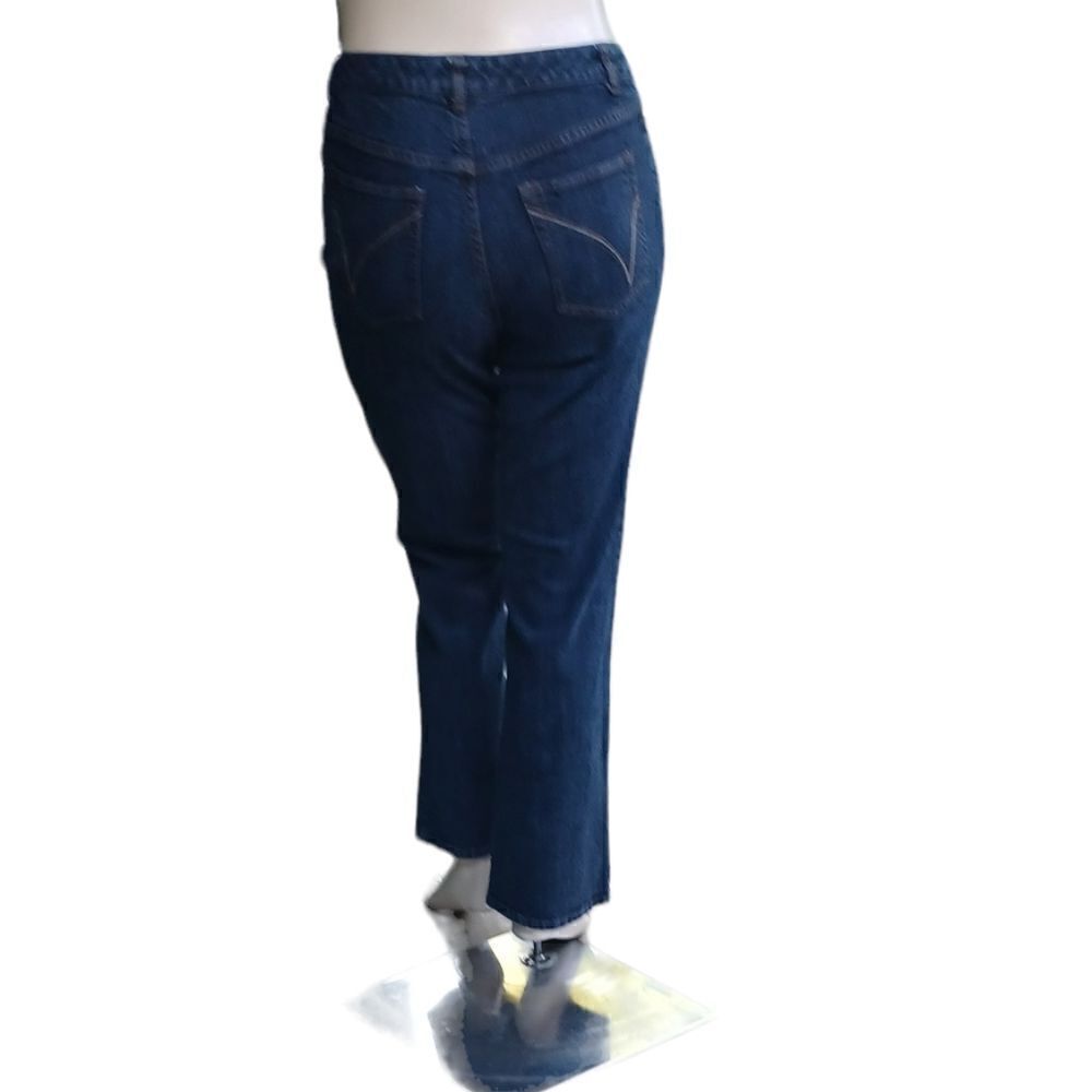 646917....Venezia Stretch Bootcut Jeans Size 1 Avg, W30" 30"Inseam 10"Rise