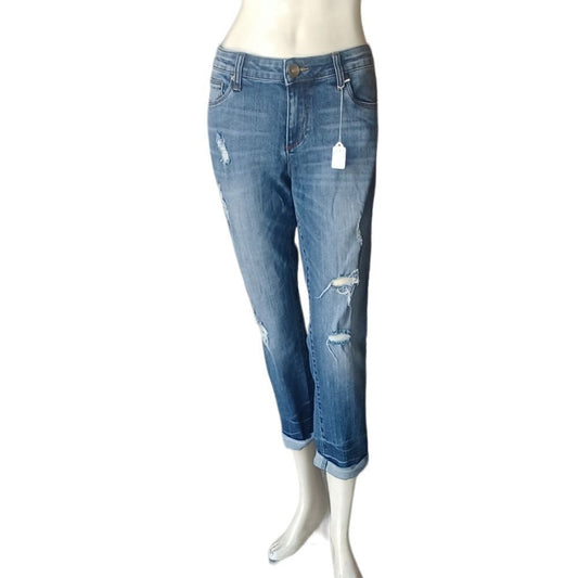 654340..Kut from the Kloth Straight leg Jeans Size 8, W30" 26"Inseam 9"Rise
