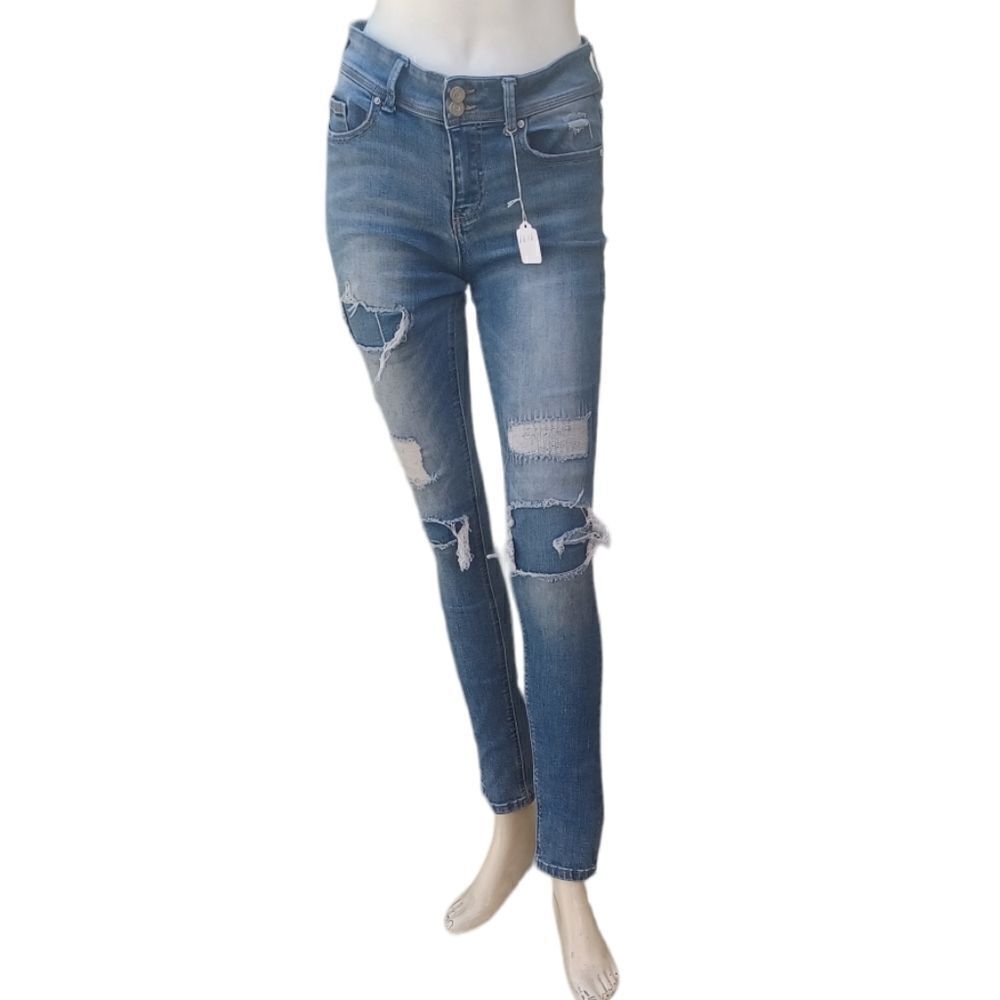 661641....Indigo Skinny Jeans Size 5, w26 L27