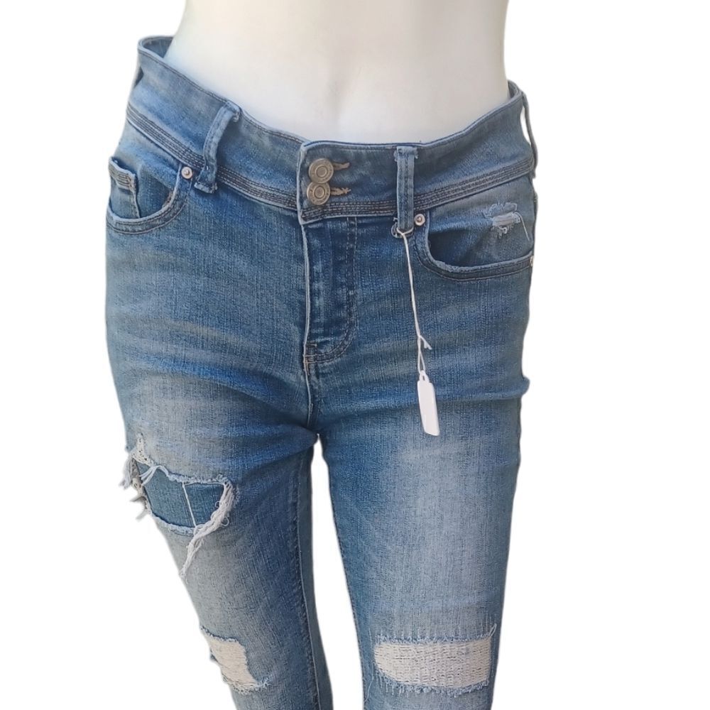 661641....Indigo Skinny Jeans Size 5, w26 L27