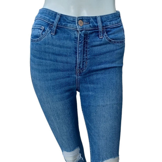 7005732....Hollister Skinny Jeans Size 1R, W25 L30, 9"Rise