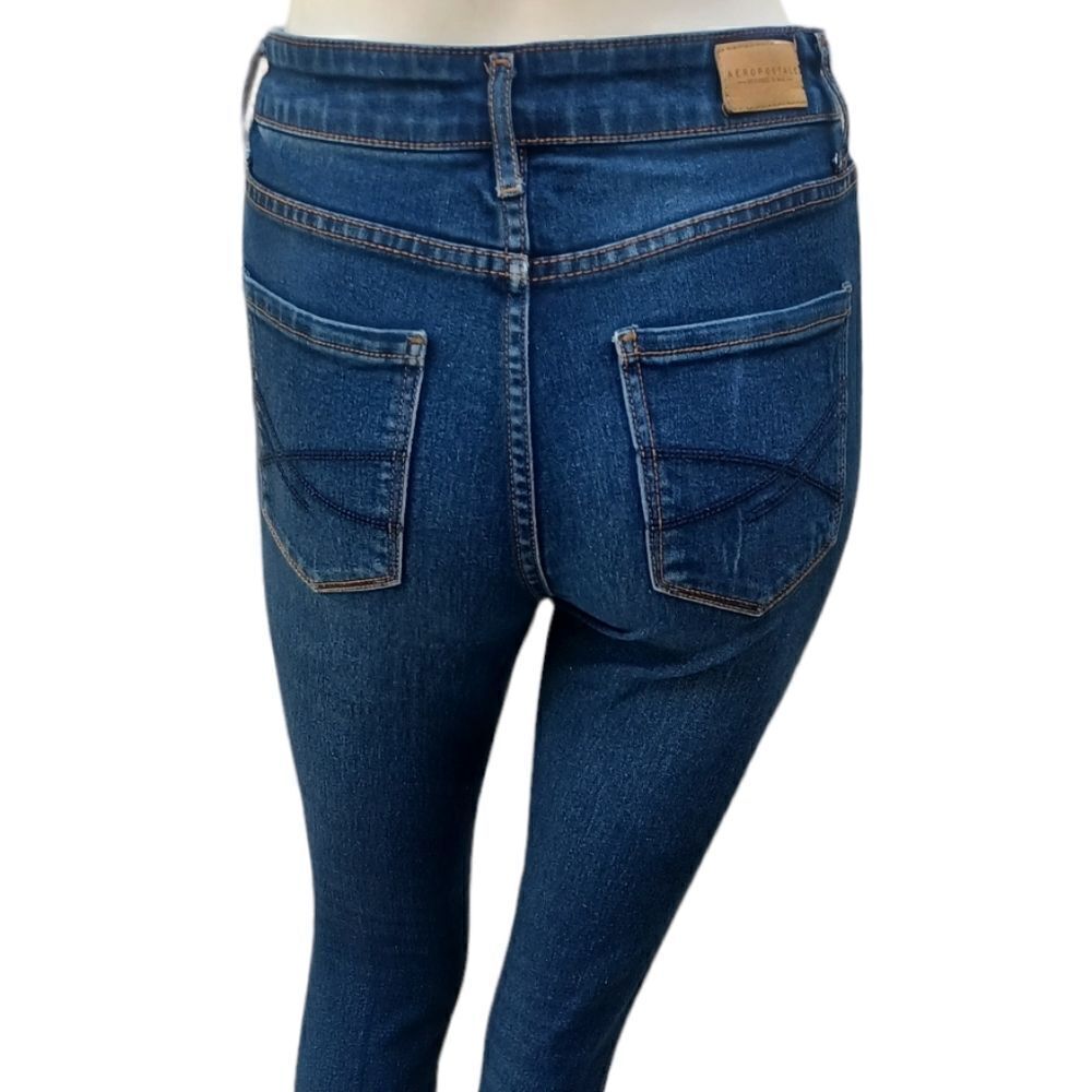 660541....Aeropostale High Waisted Jegging Size 2 Short, 24"W, 9"Rise, 25"Inseam