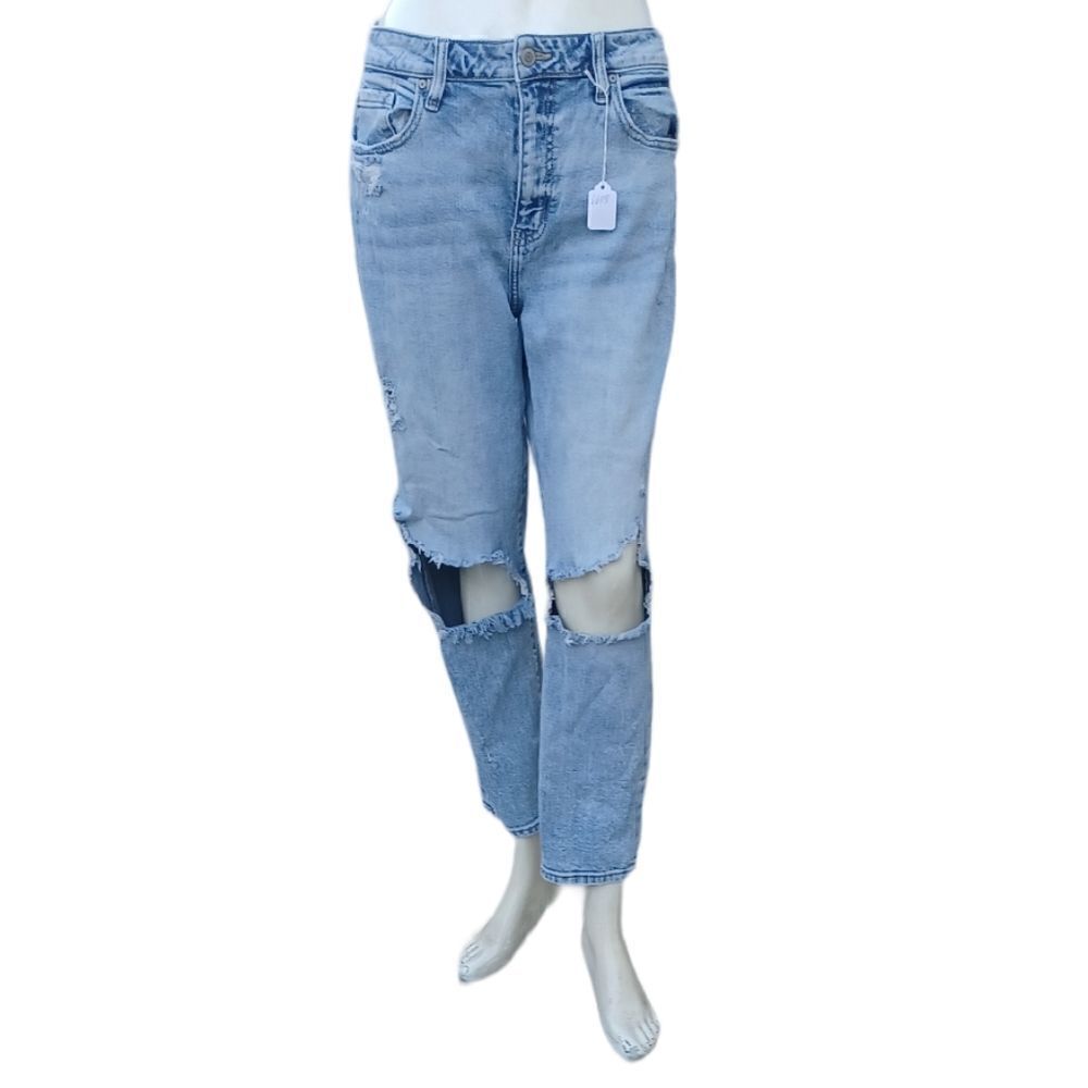 660841...Eunina Straight leg Crop Jeans Size 11, W28" 24"Inseam 11"Rise