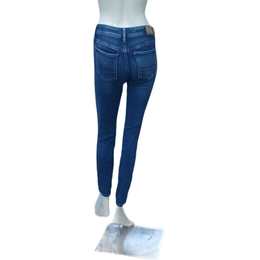 7005232...American Eagle Skinny Jeans Size 0, 24"W, 28"Inseam, 7" Rise
