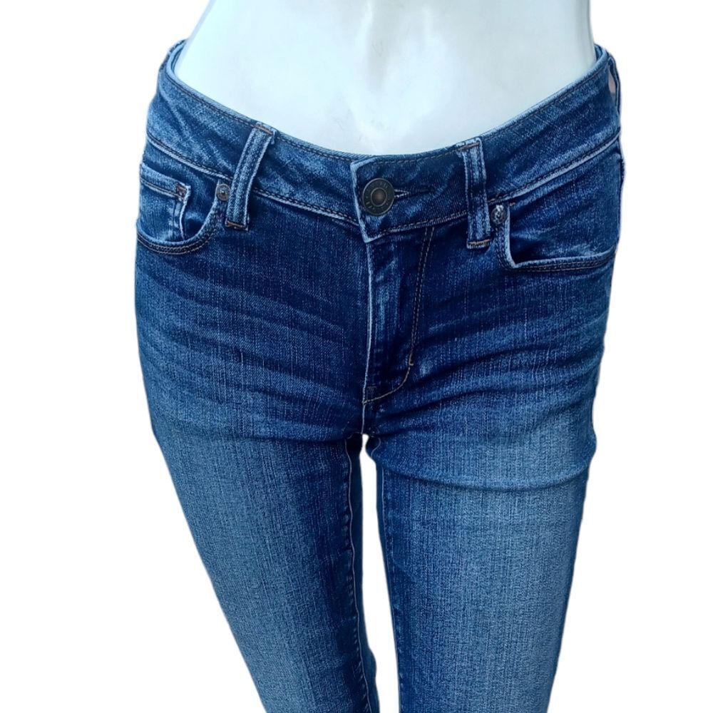 7005232...American Eagle Skinny Jeans Size 0, 24"W, 28"Inseam, 7" Rise