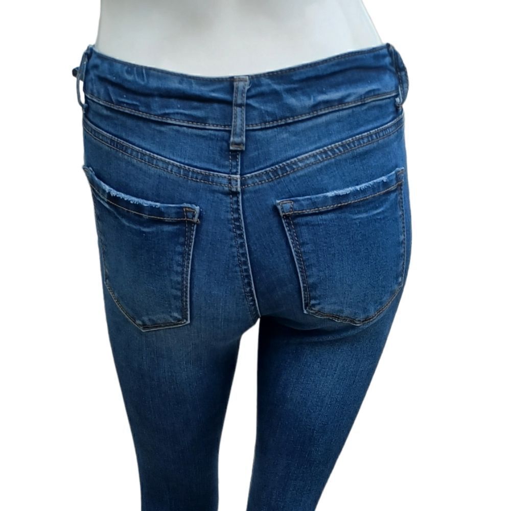652639....Wax Jean Skinny Size 1, W25" 27"Inseam  7 1/2"Rise