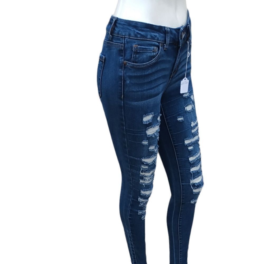 652639....Wax Jean Skinny Size 1, W25" 27"Inseam  7 1/2"Rise