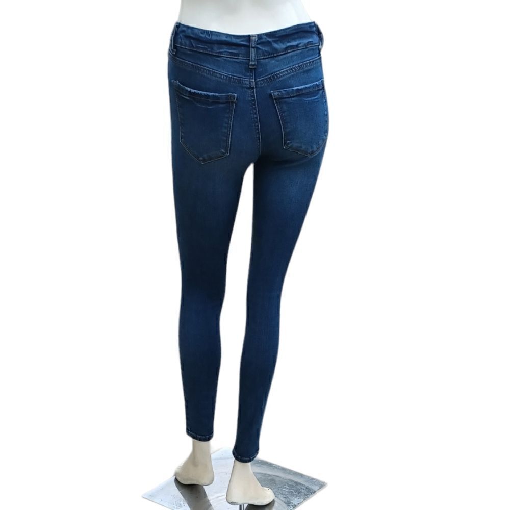 652639....Wax Jean Skinny Size 1, W25" 27"Inseam  7 1/2"Rise