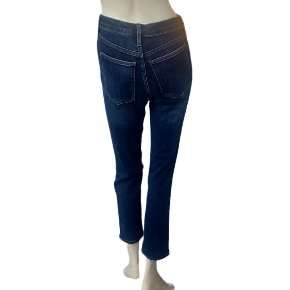 669343...Universal Thread High Rise Straight Crop Jeans Size 0/25, 8" Rise