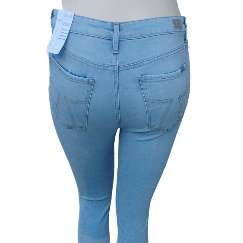 669543....Seven7 Metro Skinny Ultra High Rise Size 10, W30" 27"Inseam 10"Rise