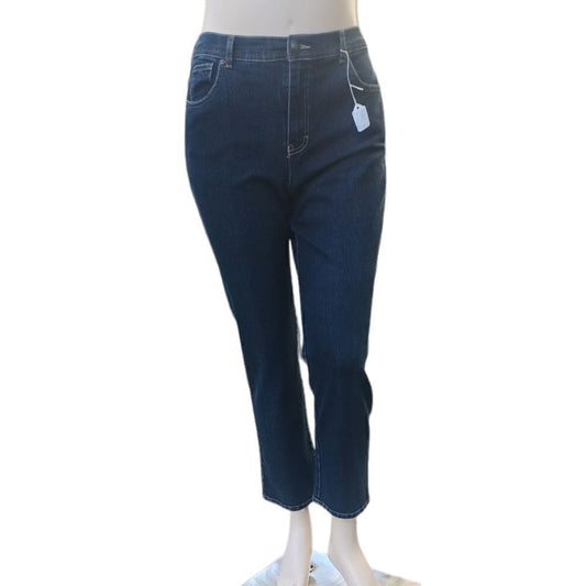 103919...Gloria Vanderbilt Straight Jeans Size 14
