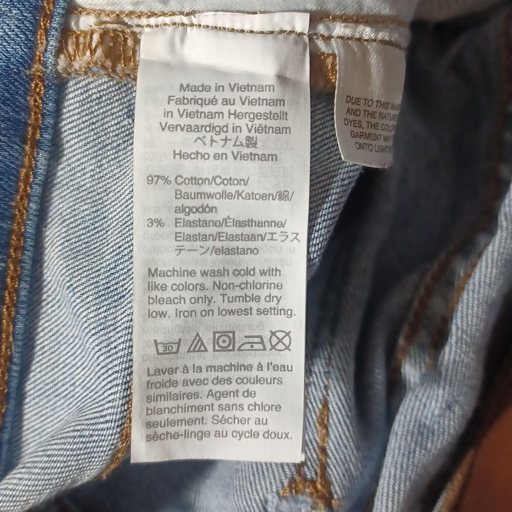 664542...Madewell Skinny Jeans Size 27, 27"Inseam  9"Rise