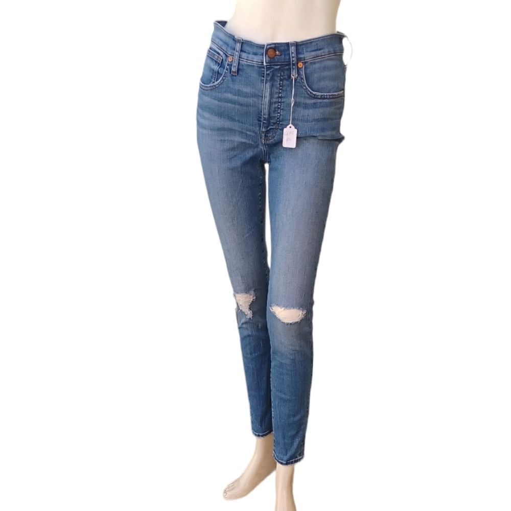 664542...Madewell Skinny Jeans Size 27, 27"Inseam  9"Rise