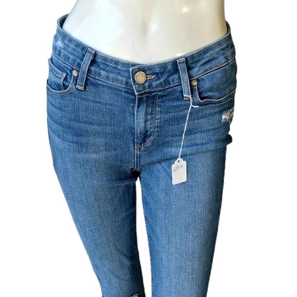 680620...Paige Skinny Jeans 28,  27"Inseam  8"Rise