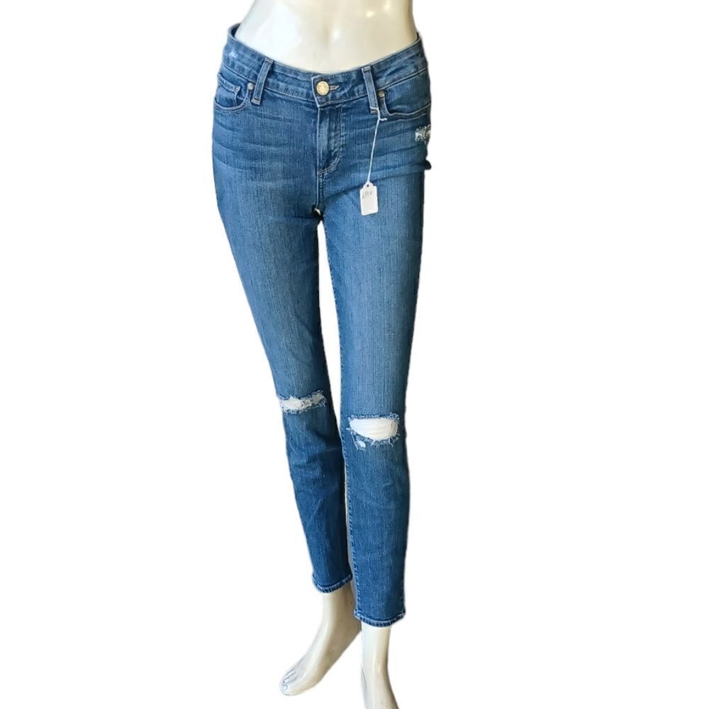 680620...Paige Skinny Jeans 28,  27"Inseam  8"Rise