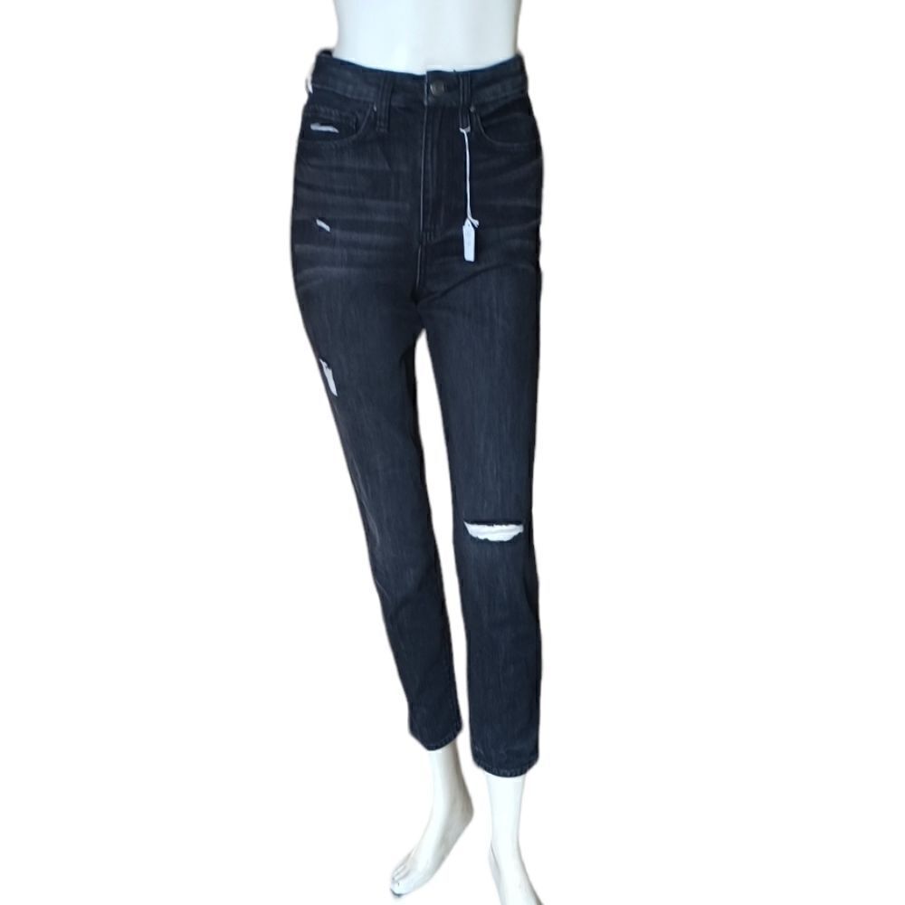 663142....RSQ Black Skinny Jeans Size 26, W24" 26"Inseam  10"Rise