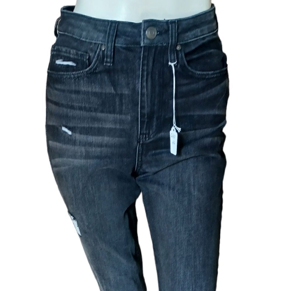 663142....RSQ Black Skinny Jeans Size 26, W24" 26"Inseam  10"Rise