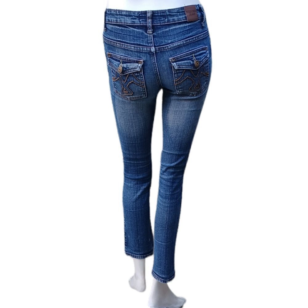 435613..Vigoss Skinny Jeans Jr. Size 12, W24" 26"Inseam  7"Rise