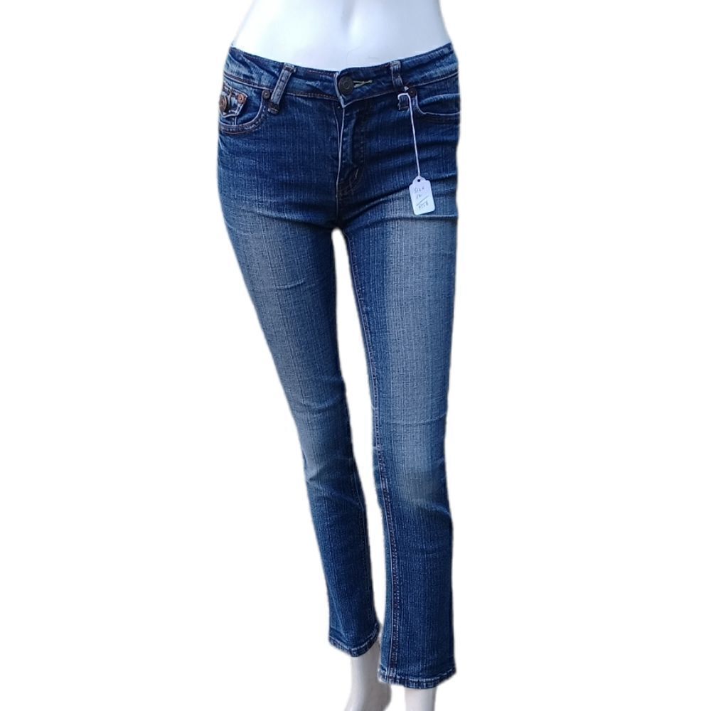 435613..Vigoss Skinny Jeans Jr. Size 12, W24" 26"Inseam  7"Rise
