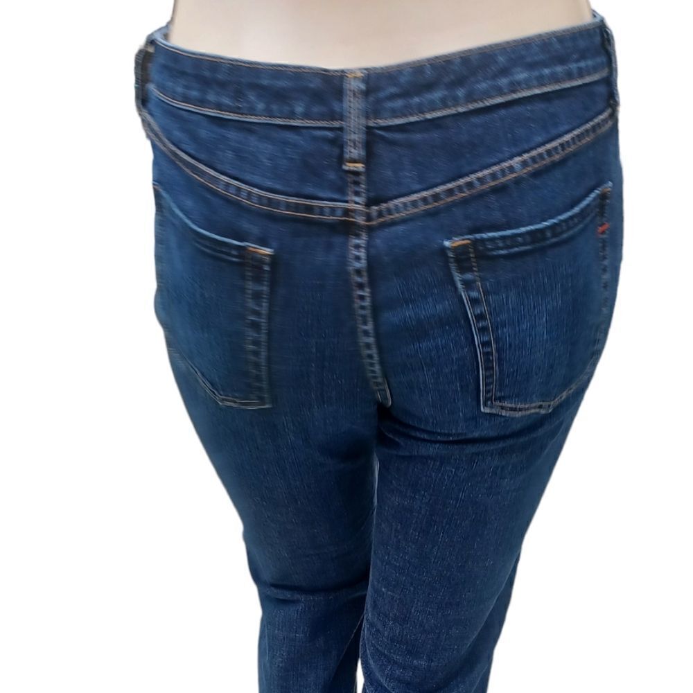 10211...Gap Wide leg Jeans Size 14R, 34" Waist 10" Rise 30" Inseam