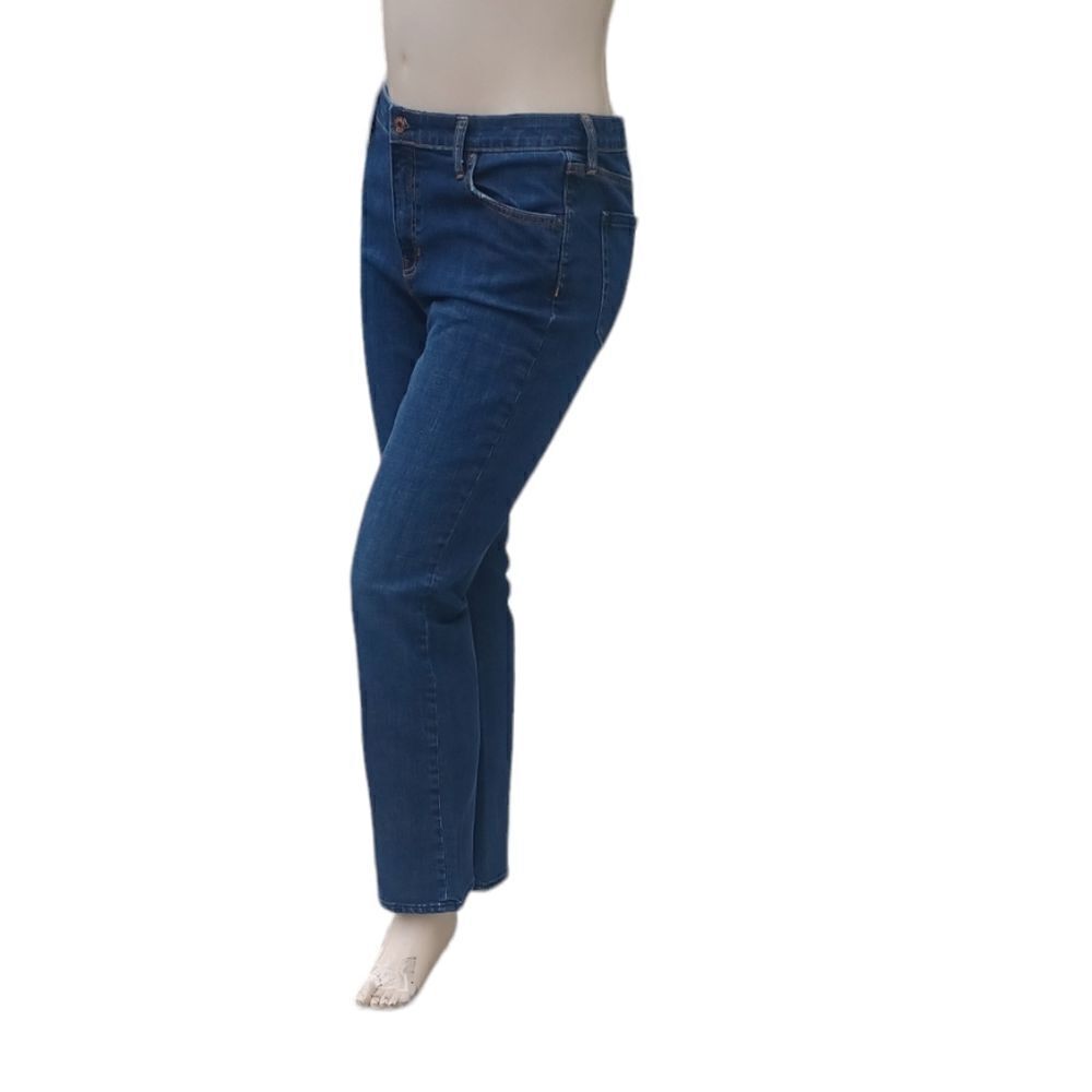 10211...Gap Wide leg Jeans Size 14R, 34" Waist 10" Rise 30" Inseam