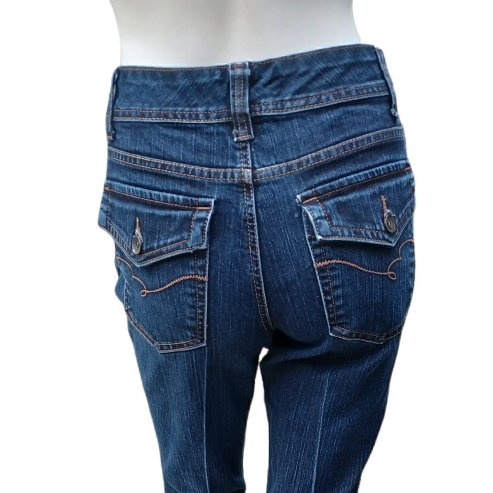 448437....Nine West Bootcut Jeans Size 6,  W28" 29"Inseam 9"Rise