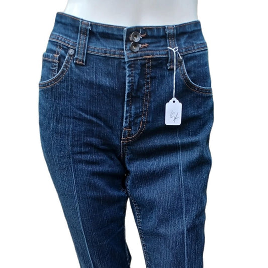 448437....Nine West Bootcut Jeans Size 6,  W28" 29"Inseam 9"Rise