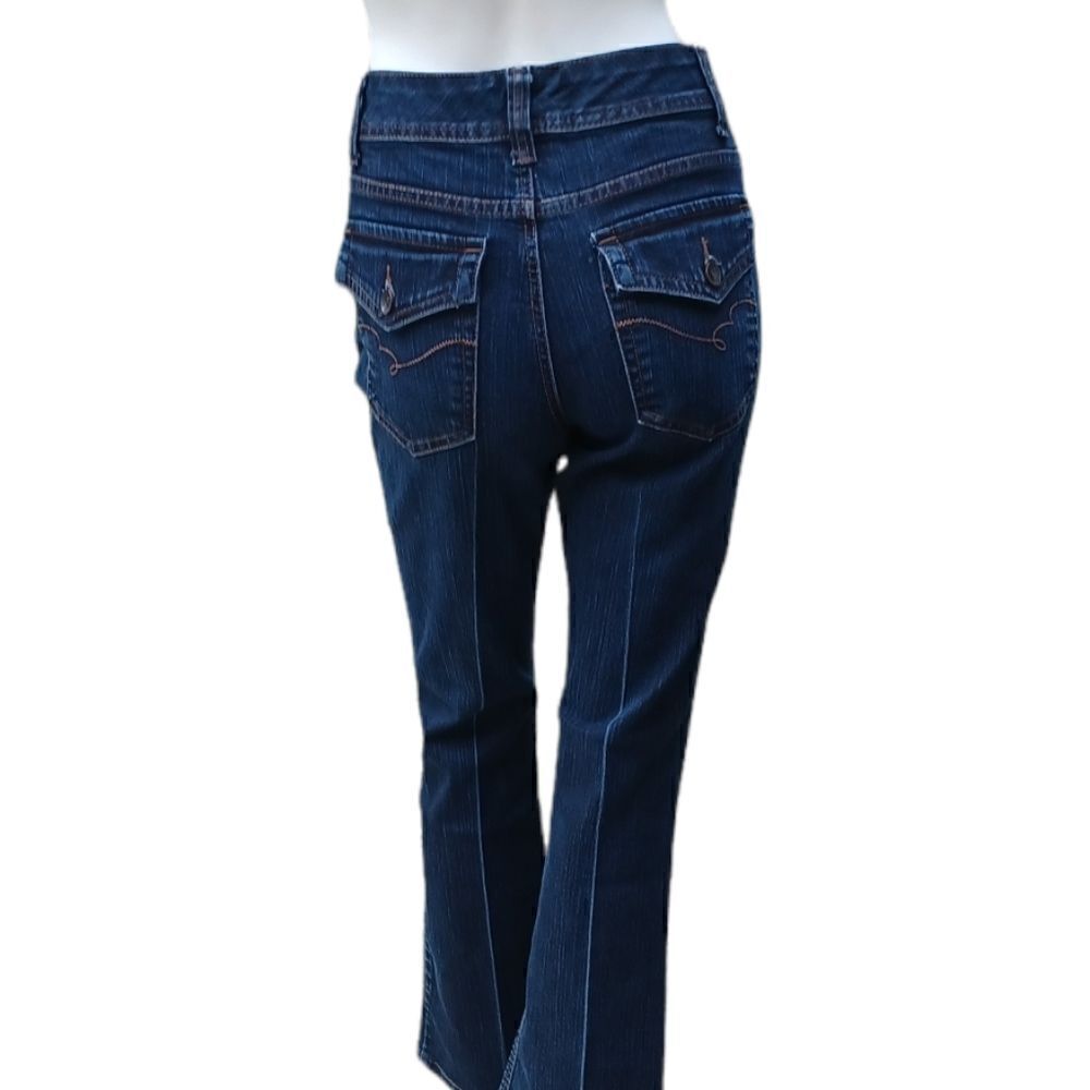 448437....Nine West Bootcut Jeans Size 6,  W28" 29"Inseam 9"Rise