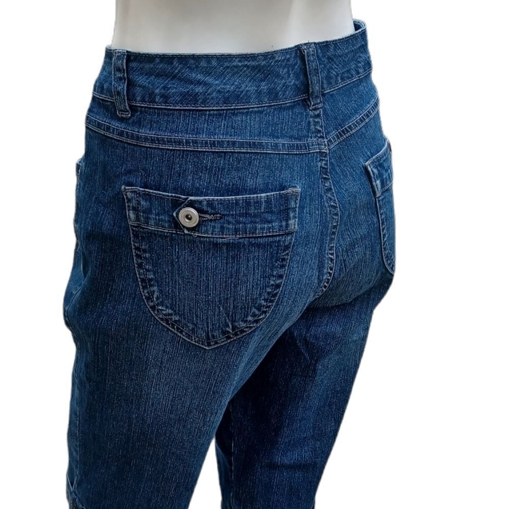 447910...BandolinoBlu Crop Jeans Size 6
