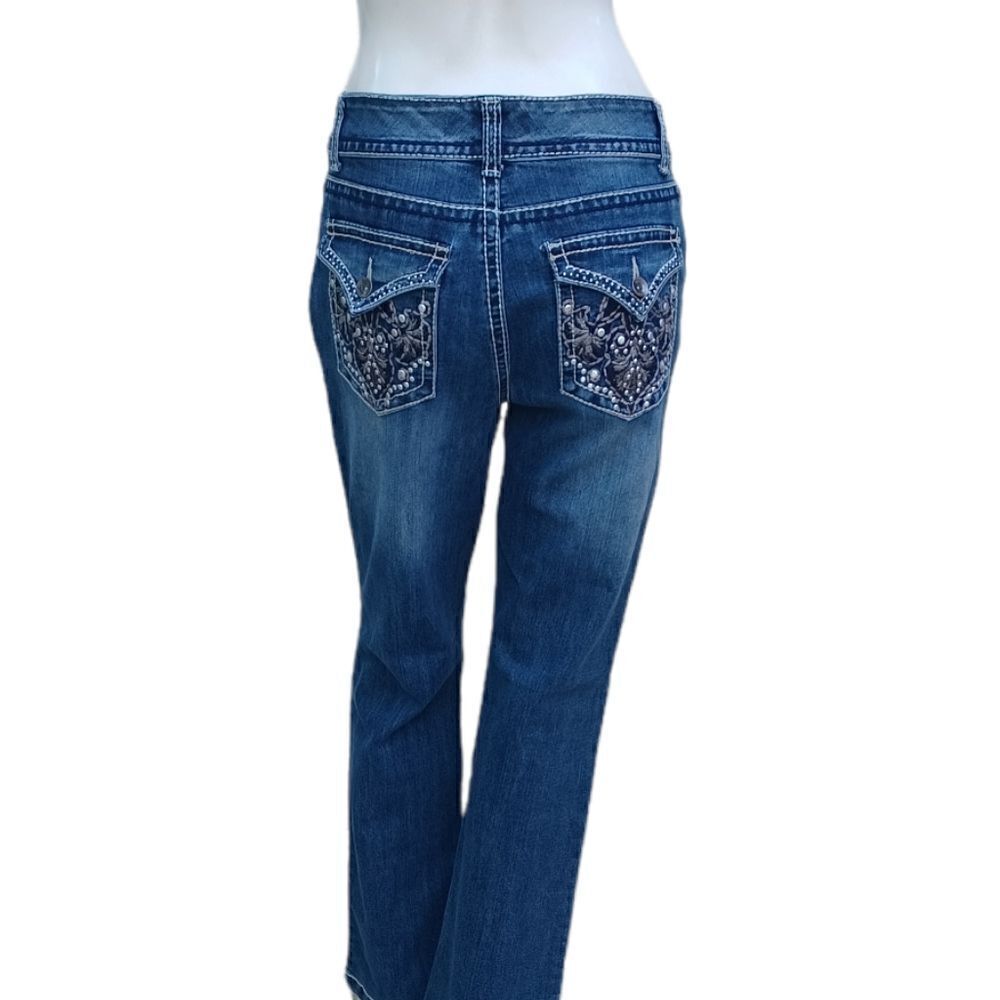 102815...Women's Nine West Bootcut Jeans Size 8/28