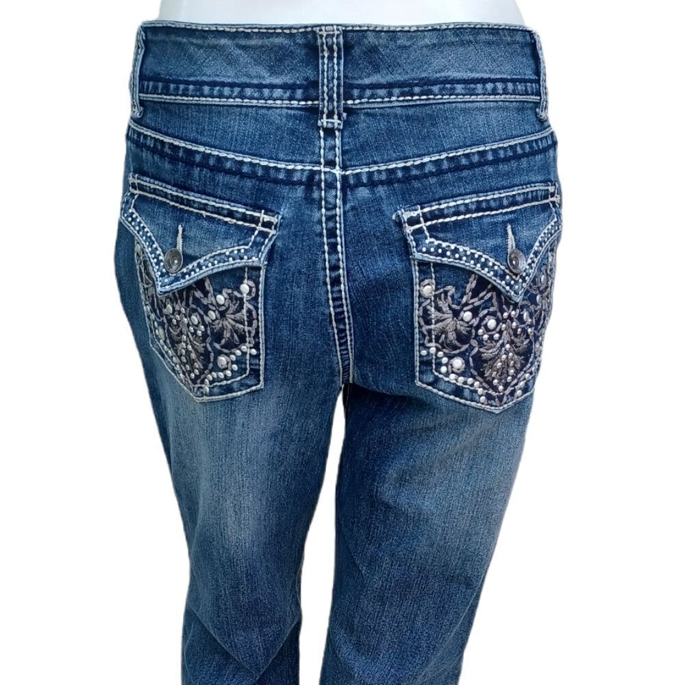 102815...Women's Nine West Bootcut Jeans Size 8/28