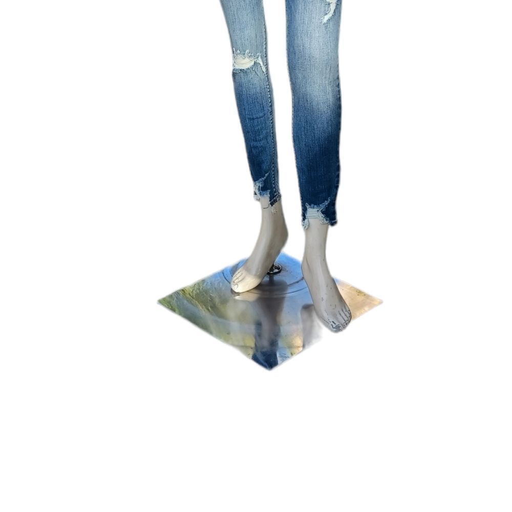 574511....Taylor High Rise Hem Skinny