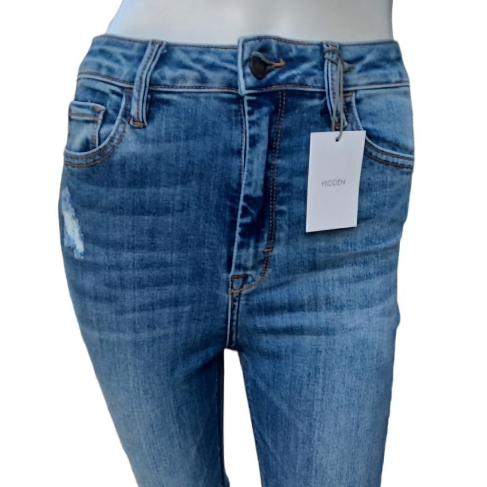 574511....Taylor High Rise Hem Skinny