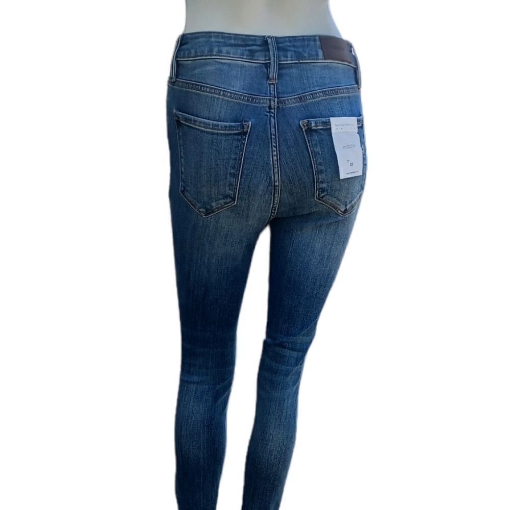 574511....Taylor High Rise Hem Skinny