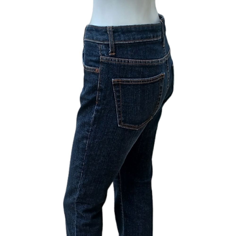 416110...Gap Bootcut Black Jeans Size 4R, 26" Waist 28" Inseam 8" Rise
