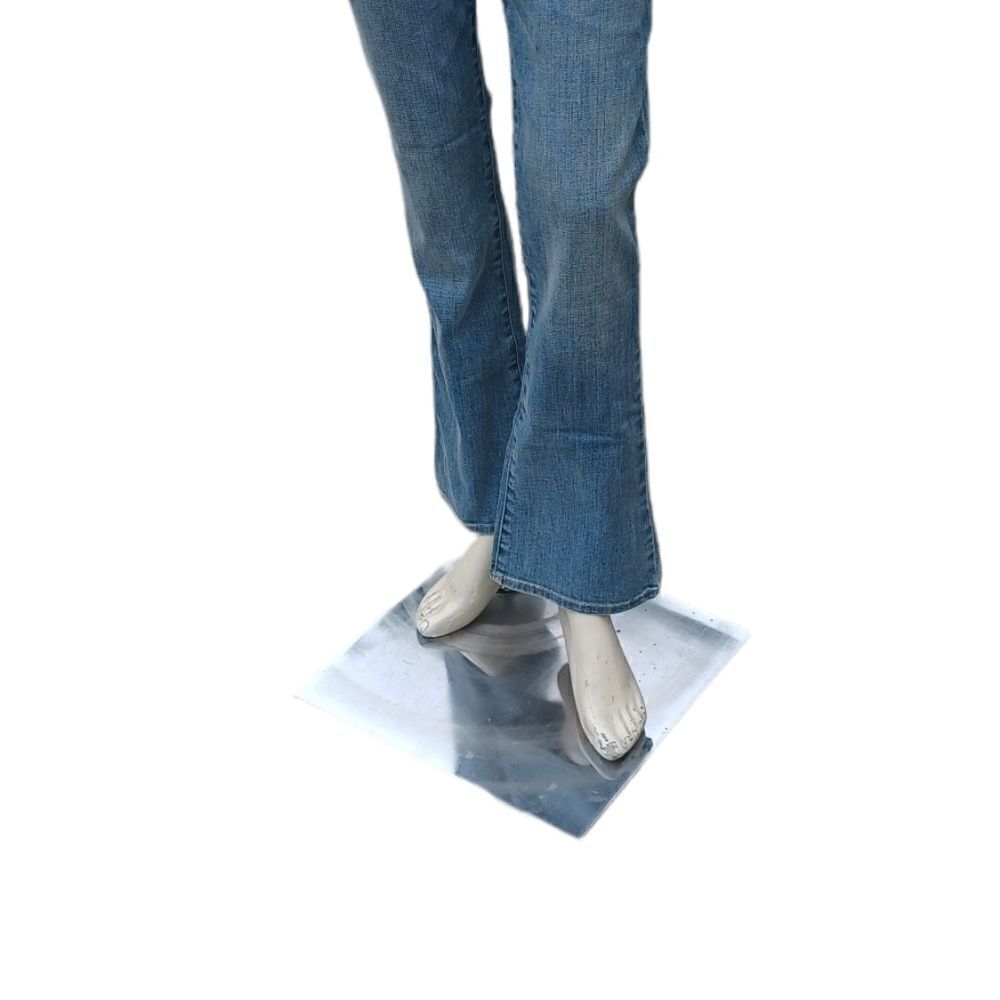 40715....Abercrombie & Fitch Bootcut Jeans Size 4S W27 L31, 8"Rise