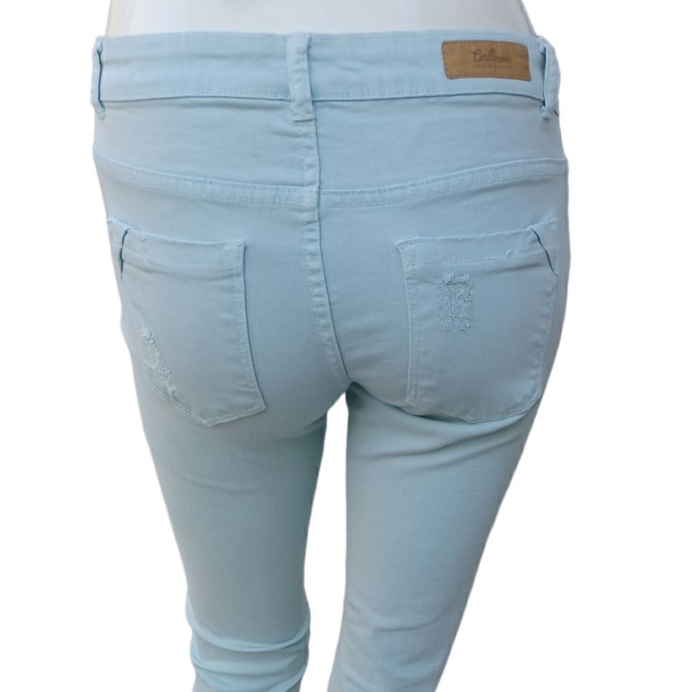 662642....Zara Core Denim Ankle Crop Jeans Size 6, W26" 26"Inseam 7"Rise