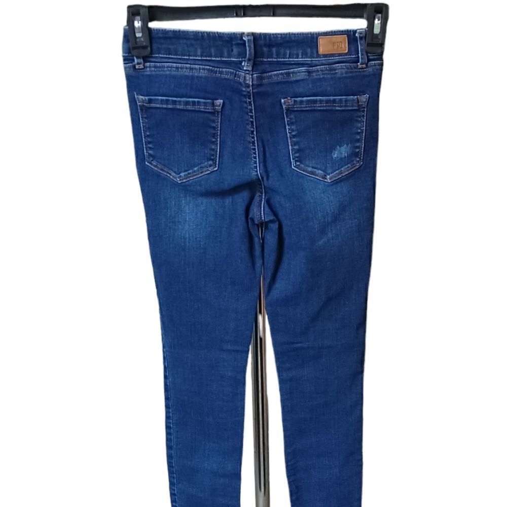 681225....Girls RSQ Skinny Jeans Size 14, W23" 27"Inseam  8"Rise