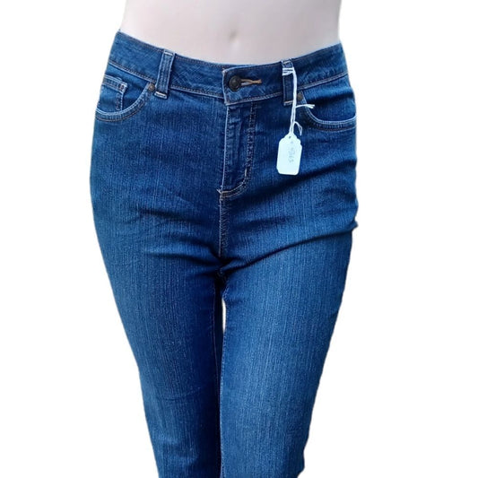 43638...Croft&Barrow Straight leg Jeans Size 10Avg