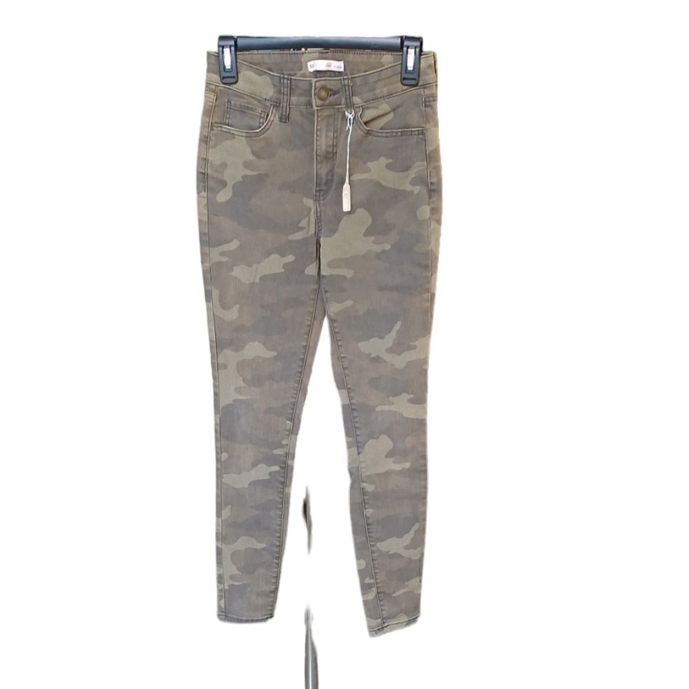 616642...SO High Rise Camo Jeggings Size 5/27w