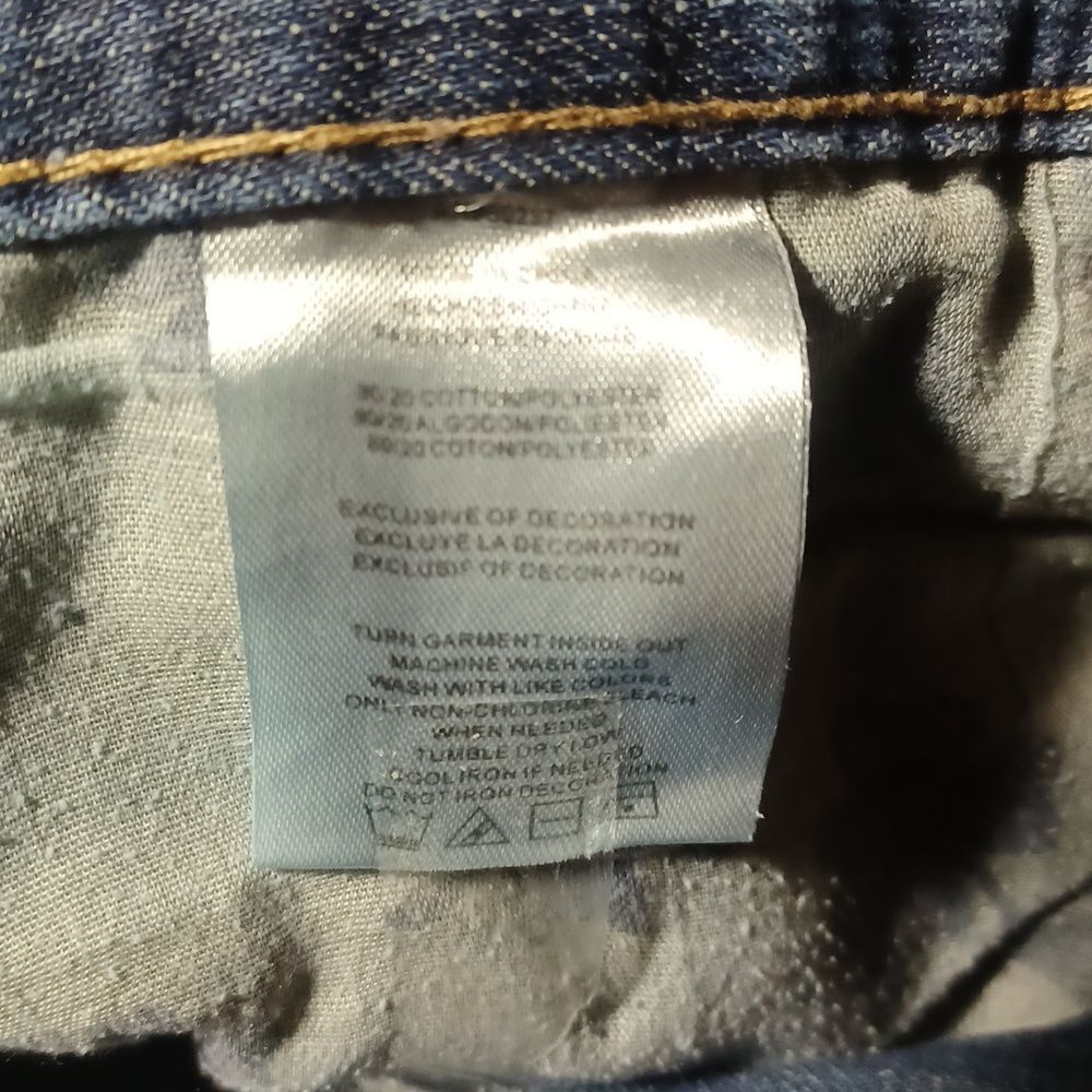 501319..Lucky Brand Straight leg Jeans Size 16 Jr. W26" 27"Inseam 9"Rise