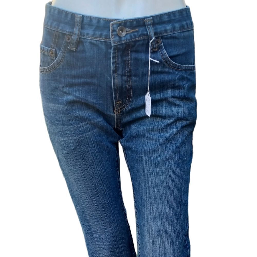 501319..Lucky Brand Straight leg Jeans Size 16 Jr. W26" 27"Inseam 9"Rise