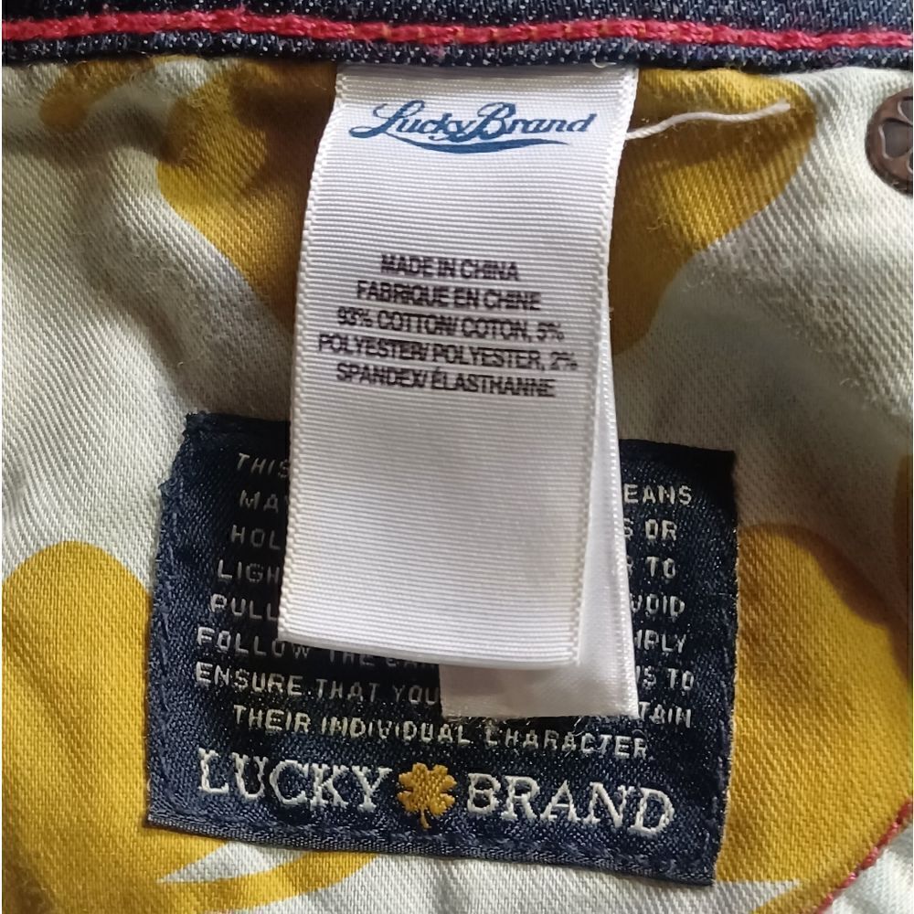 694140.....Lucky Brand Skinny Jeans Size 6/28, 8"Rise