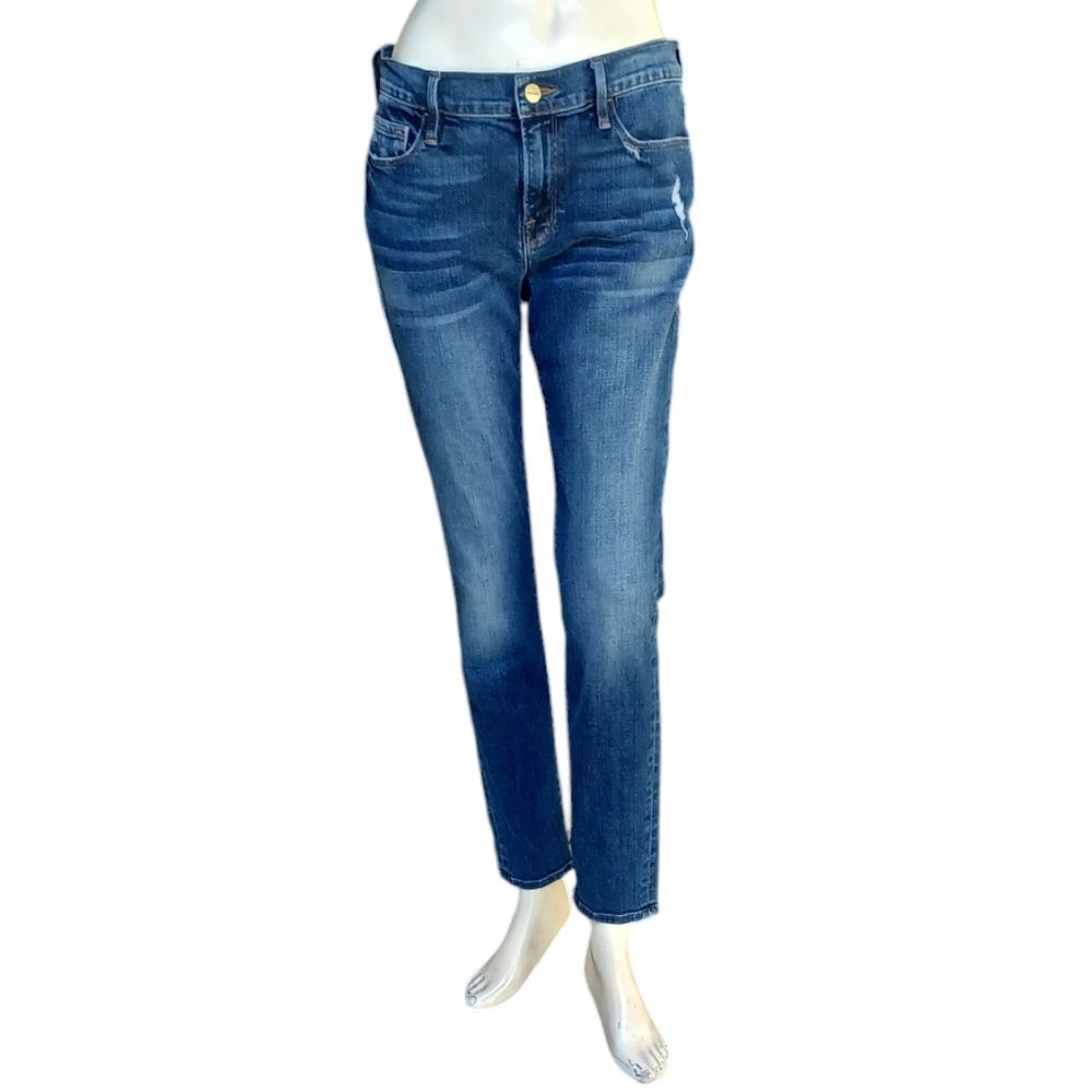 4184...FRAME Skinny Jeans Size 27